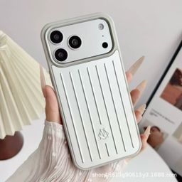 thumbnail for The Rimo textured luggage case is compatible with iPhone 18 Pro Max and Apple shockproof protective cases