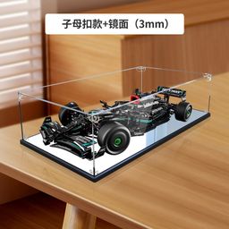 thumbnail for Suitable for 42171 mechanical Group Mercedes AMG F1 racing model storage dust cover acrylic display box