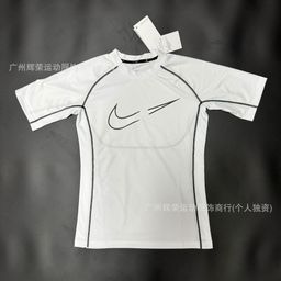 thumbnail for Body esportivo, mangas compridas e curtas, roupas de treino de corrida de secagem rápida, coletes de futebol de basquete, camisetas fitness de alta elasticidade, camadas de base