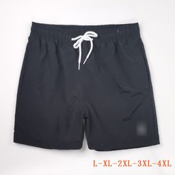 thumbnail for Calças casuais masculinas de cor sólida e moderna, retas e soltas, tamanho grande, com cordão e bordado.