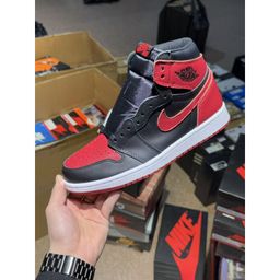 thumbnail for Putian Shoes Aj1 Basketball Shoes High-Top High-Quality First-Layer Cowhide Men's Shoes Women's Shoes Sports Casual Shoes