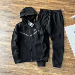 thumbnail for Cross-border foreign trade spring and autumn N K men's and women's sportswear set, hooked tech fleece series Fengxinger jacket