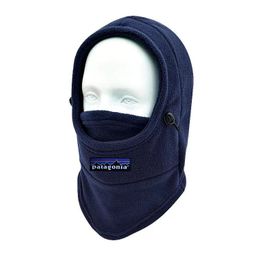 thumbnail for Bata Classic Embroider Winter Outdoor Cold-Proof Mask Neck Cover Men&#039;s Cycling Thickeneded Polar Fleece Warm Hat