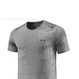 thumbnail for Ice Silk Quick-Drying T-Shirt for Men, Loose Fit, Sports Crew Neck, Short Sleeve, 2024 Spring/Summer In-Stock Casual Trendy Brand Loose Style