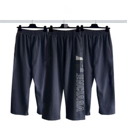 thumbnail for Cross-border high-end trendy brand B 25-year-old new product logo embroidered trousers loose-fitting couple trousers