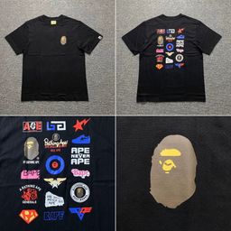 thumbnail for Trendy Brand Collaboration Short-Sleeve Tee Top, Unisex Camouflage High-End Loose Short-Sleeve T-Shirt
