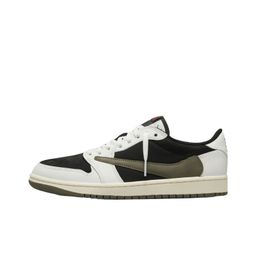 thumbnail for AJ1 barb TS co-branded lightning basketball shoes couple men's and women's casual board shoes Joe 1 barb low-top men's shoes