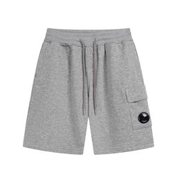 thumbnail for Factory direct sales trendy brand cp lens terry shorts men's summer company men's and women's loose athleisure five-point pants