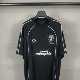 thumbnail for Correct Version 2025 New B Brand Collaboration Jersey with Front and Back Printed Embroidery, Multi-Piece Splicing, Loose Short-Sleeve T-Shirt