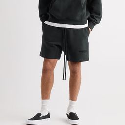 thumbnail for ESSENTIALS HHH Multi-line Flocked Printed Shorts American Summer Men's and Women's Loose Athleisure Pants Trendy Brand