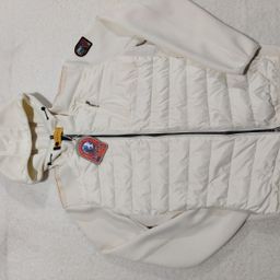 thumbnail for 2026 European and American Style Hooded Patchwork down Jacket for Men, Thin Quilted Knit Lightweight Coat, Lightweight down Jacket for Men