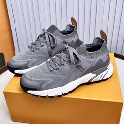 thumbnail for Cross-border foreign trade 2025 new men's high-quality sneakers mesh breathable casual running shoes shock-absorbing running shoes