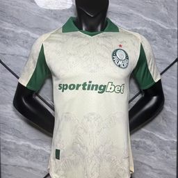 thumbnail for Spot dropship, Brazilian League 2627 Palmeiras home and away football uniforms, men's long-sleeved training uniforms, retro