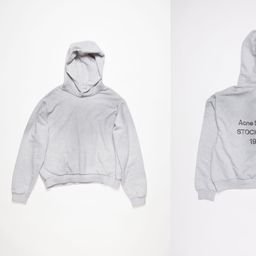 thumbnail for American-Style Niche Fashion Brand Ac Washed Vintage Distressed 1996 Letter Hoodie Couple's Loose-Fitting Unisex Cross-Border Sweatshirt