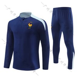 thumbnail for 2425 Copa Europa América França Inglaterra Brasil Argentina Portugal Futebol Terno de treino para adultos e crianças