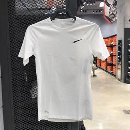 thumbnail for New Sports Tight Clothes Basketball Running Fitness High Elastic Short Sleeve Quick-drying Breathable Track and Field Running Compression T-shirt