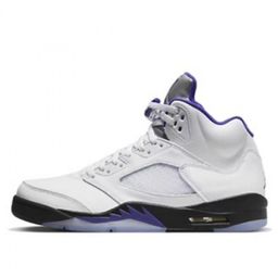 thumbnail for Putian versión alta aj5 zapatos de baloncesto originales puros blanco y negro Zen Rukawa Maple blanco y negro cemento blanco zapatos de mujer resistentes al desgaste