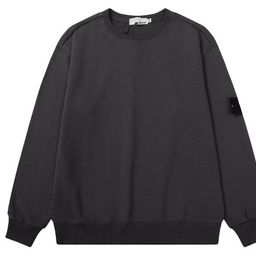 thumbnail for Correct STON Stone Foundation Crewneck Sweat Solid Color Island Armband Badge Sweat for Men and Women Support for Hair