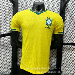 thumbnail for 26 World Cup Jerseys Germany Argentina Portugal Spain Player Version France Brazil National Team Football Uniforms