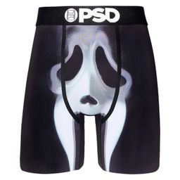 thumbnail for Fashion Brand PSD Ice Silk Polyester Short Pants Beach Pants Printed Animation Comfortable Sports Running Boxer Briefs for Men