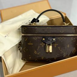 thumbnail for (Guangzhou Cross-border Chip Edition) High-quality genuine leather carrya small postman baguette bag Speedy pillow bag