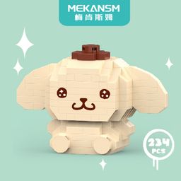 thumbnail for Compatible with Lego Cartoon Doll Kulomi Merlot Rabbit Micro Diamond Building Blocks Educational Gift Children's Assembled Toys Wholesale