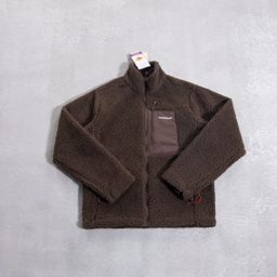 thumbnail for Japanese cattle goods mont Miyama lambswool fleece zipper jacket vintage stand-up collar warm couple jacket