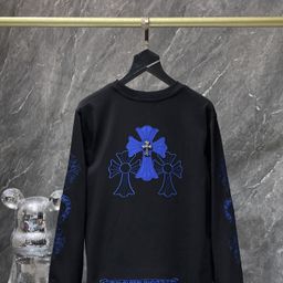 thumbnail for [Full Series] Chrome Hearts Long-Sleeved T-Shirts Pure Cotton Accessible Luxury Embroider Long-Term Supply