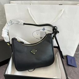 thumbnail for 2025 New P Home 3-in-1 Armpit Bag HOBO Crescent Bag Nylon One Shoulder Crossbody Bag Handchain Bag Women