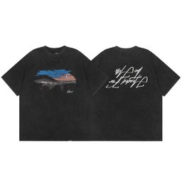 thumbnail for Beautiful Trendy REPRESENT Summer High Street Popular Letter Pattern Printed Cotton Loose Casual Men's and Women's Short-sleeved T-shirt