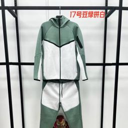 thumbnail for 25 Spring and Autumn Casual Sports Laminated TECH FIECE Technology Zipper Set Jacket Sweatpants 950+496