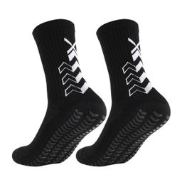 thumbnail for Amazon Xiyin Cross-border Football Socks Sweat-absorbent Breathable Mid-barrel Basketball Socks Men&#039s dispensing non-slip sports socks