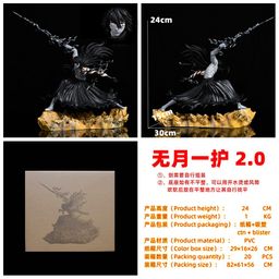 thumbnail for Bleach Ichigo Kurosaki Ichigo Mutsuki Ichigo 2.0 Moon Mutsuki Form Statue Scene Model Ornament Boxed Figure