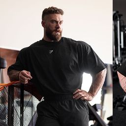 thumbnail for Muscle Shark Fitness American Trendy Brand New Hot Selling Heavy Men's T-Shirt Loose Fashion New Plus Size T