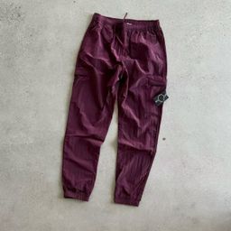 thumbnail for Flat stones! Metallic nylon trousers, functional trendy brand, light and breathable, casual leggings, slacks, men's