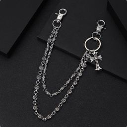thumbnail for Europe and America, Crodo elements, trouser chains, bags, hanging chains, swords, beads, crosses, waist chains, lobster buckles, jeans chains