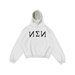 thumbnail for KANYE American STreeT Bald LeTTer LOGO PrinTed ShorT-sleeved European and American Trendy Brand Long-sleeved T-shirT for Men and Women