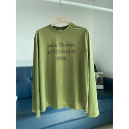 thumbnail for Official and AC worn limited American retro 1996 letter women's long-sleeved T-shirt with sunscreen