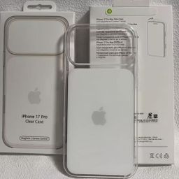 thumbnail for Suitable for Mobile Phone Cases, Apple iPhone 18Promax Three-Pack Transparent Ai Button Model, Apple 17P with Magnetic Animation