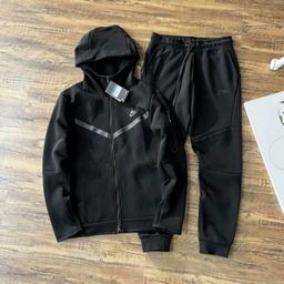thumbnail for Nk Cross-Border Foreign Trade Men's Casual Hooded Suit Overseas Version Tech Fleece Series Windbreaker Jacket