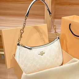 thumbnail for ZA New Crescent Bag 2026 Niche Monogram Underarm Mahjong Bag Women's Chain Women's Commuter Single Shoulder Crossbody Bag