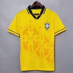 thumbnail for Five-star Brazil home and away 980204 retro jerseys, national team fan edition, special edition Thai jerseys