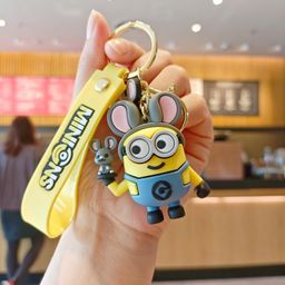 thumbnail for Cartoon Children's Fun 12 Zodiac Minions Keychain Cartoon Couple Pendant Blind Box Backpack Hanging Gifts Wholesale
