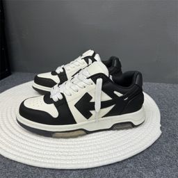 thumbnail for European High Version Off Trendy Brand White Shoes Men&#039s Summer Breathable Color Matching Casual Sneakers Women&#039s Thick Soles