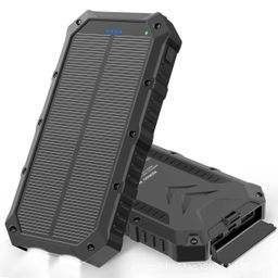 thumbnail for Y Amazon Solar Power Bank 20000 Mah 36000 Mobile Power Supply Ceul Certified Wireless Fast Charging