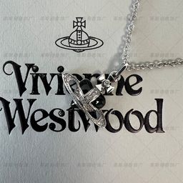 thumbnail for V Jinxi Empress Dowager high version punk small heart series enamel lacquer necklace source manufacturers can be sent on behalf of the manufacturer