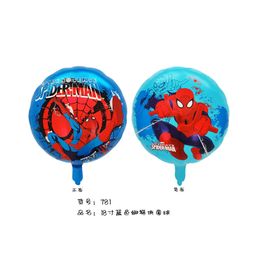 thumbnail for Cross-border New Marvel Avengers Spiderman Captain America Cartoon Aluminum Film Balloon Children&#039;s Birthday Decoration