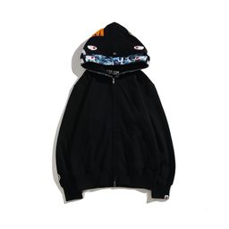 thumbnail for Trendy brand MIAMI 4TH ANNIVERSARY SHARK FULL double hat camouflage sweatshirt
