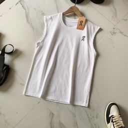 thumbnail for Angpa on Simple Sports Vest Sleeveless Breathable Vest Outer Wear Men's Summer Inner Top Bottoming Shirt t