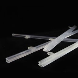 thumbnail for Spot poster pole PVC painting scroll poster clip transparent hanging chain hanging flag sticking top small disc 60cm three-piece set